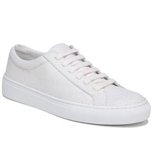 NWT Via Spiga SUIV2 Snake Embossed Sneaker, 7.5